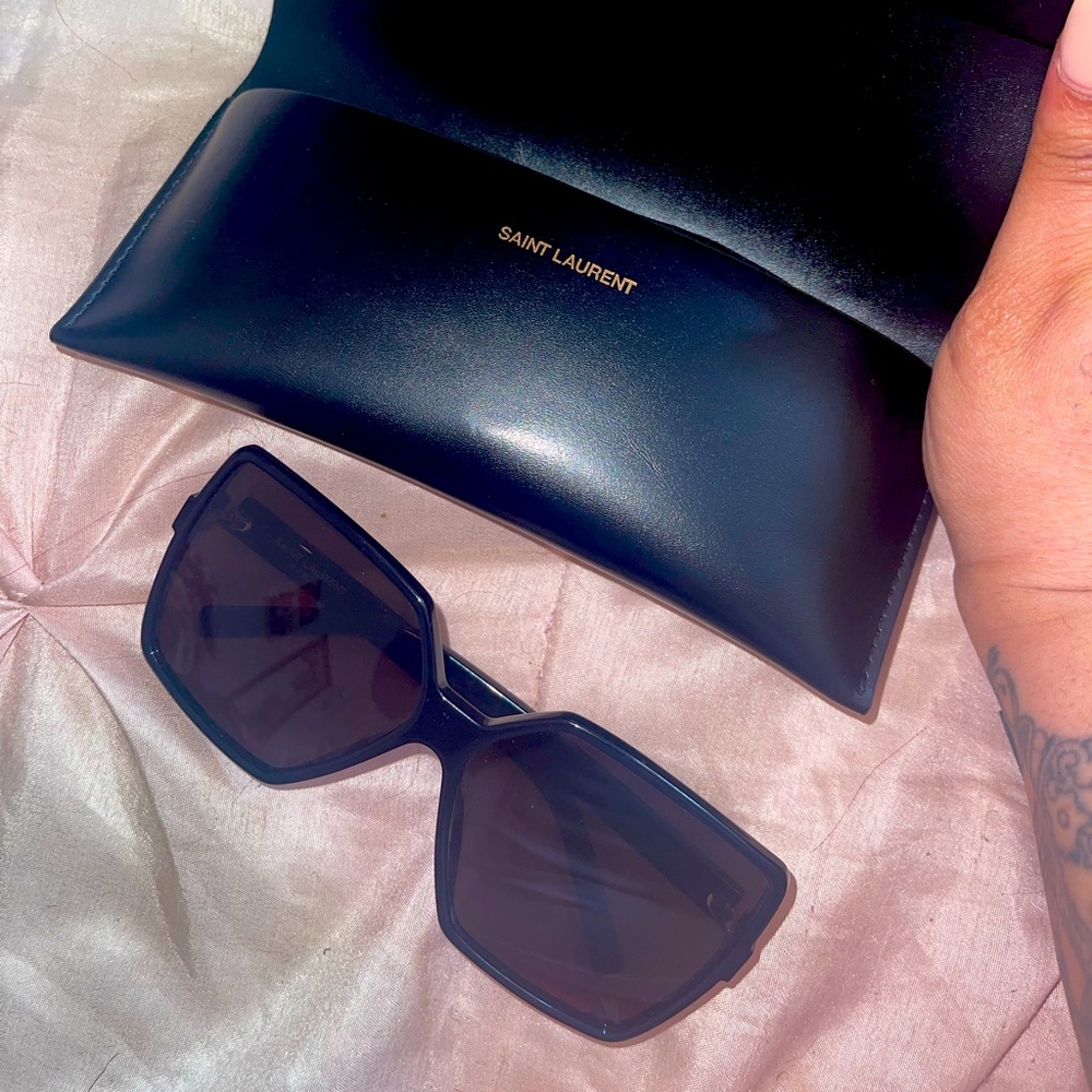 Brand new saint laurent oversized square sunglasses